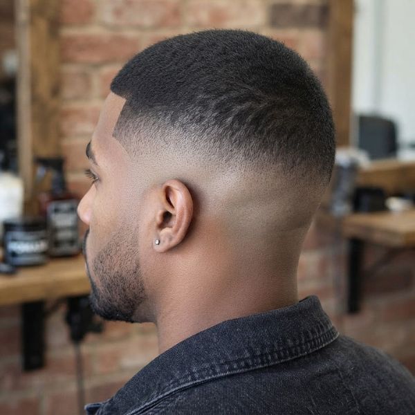 Buzz Cut High Fade for Thick Hair