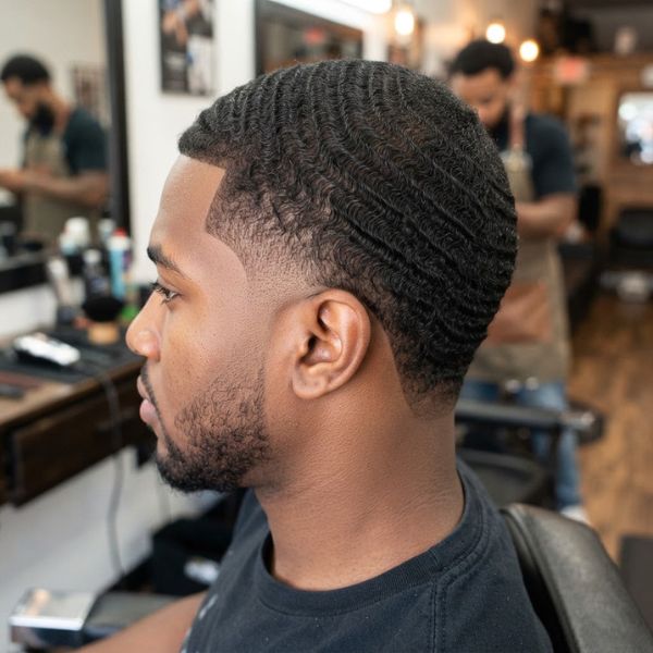 Short Burst Fade with Waves