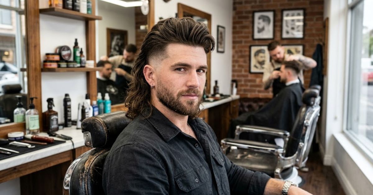 Skin Fade Mullet